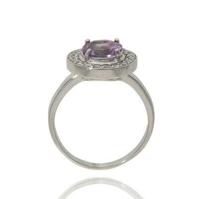 Ezüst gyűrű 59-es méret (R2167CAM_2I)